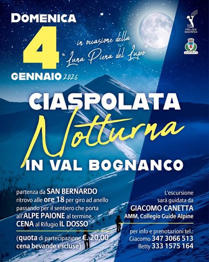 Ciaspolata notturna in Val Bognanco: un’avventura al chiaro della “Luna piena del lupo” Ciaspolata notturna in Val Bognanco: un’avventura al chiaro della “Luna piena del lupo”