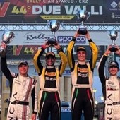 Terza vittoria di fila per Di Pietro e Dresti: il Rally Due Valli consolida la fuga tricolore Terza vittoria di fila per Di Pietro e Dresti: il Rally Due Valli consolida la fuga tricolore