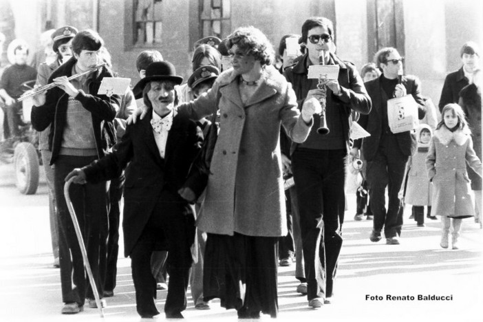 Alcune immagini del Carnevale 1979 con i primi Arlori e Zecra