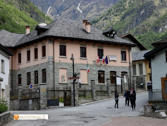 Il municipio di Antrona Schieranco