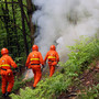 Gli Alpini donano un soffiatore all'Aib di Domodossola