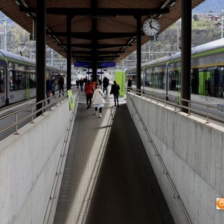 Foto: in copertina la foto dalla stazione ferroviaria di Briga, nella fotogallery quella di Domodossola