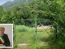 Il terreno dove doveva sorgere l'impianto di biogas e nel riquadro il sindaco Elio Fovanna Il terreno dove doveva sorgere l'impianto di biogas e nel riquadro il sindaco Elio Fovanna