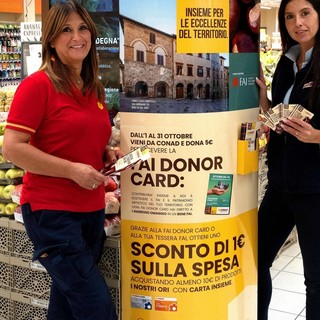 I punti vendita Conad del Piemonte sostengono l'&quot;Ottobre del Fai&quot;