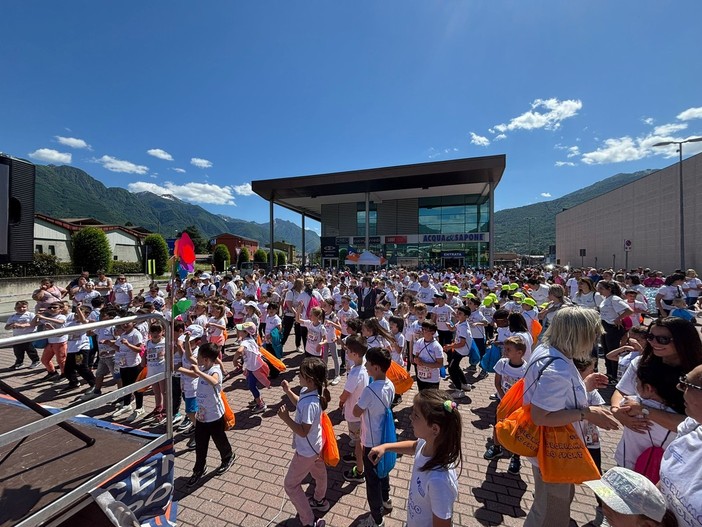 Quasi mille bambini alla Color Run