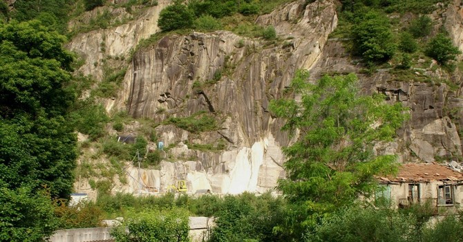 Una foto (era il 2009) della cava Motetta Una foto (era il 2009) della cava Motetta