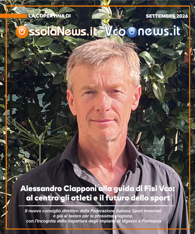 Alessandro Ciapponi alla guida di Fisi Vco: al centro gli atleti e il futuro dello sport
