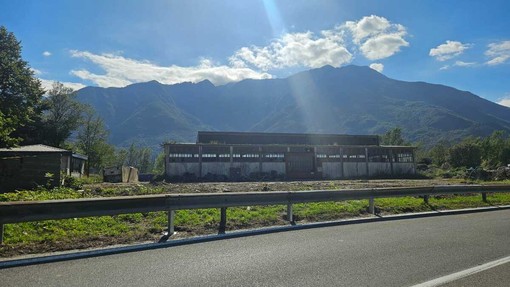 Liberata l'area piena di tir al ponte della Masone a Vogogna