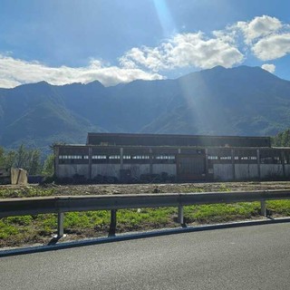 Liberata l'area piena di tir al ponte della Masone a Vogogna