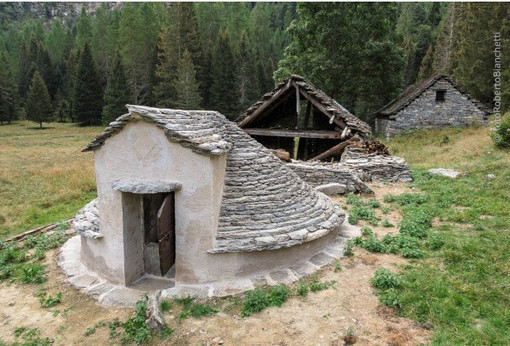 La cisterna dell'alpe Wolf, in val Divedro