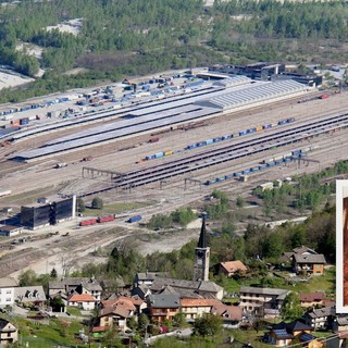 Lo scalo di Domo2 e l'ad di Db Cargo, Emanuele Vender