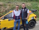 L'equipaggio Caffoni-Natoli in gara al Rally di Alba