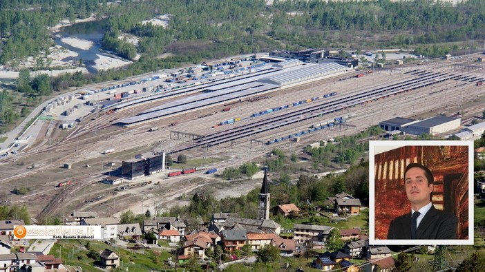 Lo scalo di Domo2 e l'ad di Db Cargo, Emanuele Vender