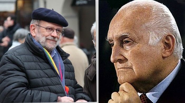 Don Renato Sacco e Oscar Luigi Scalfaro Don Renato Sacco e Oscar Luigi Scalfaro