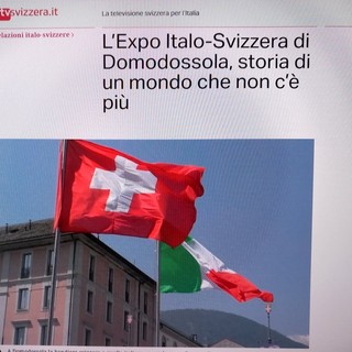 L'Expo Italo-Svizzera sulla  Tv Svizzera