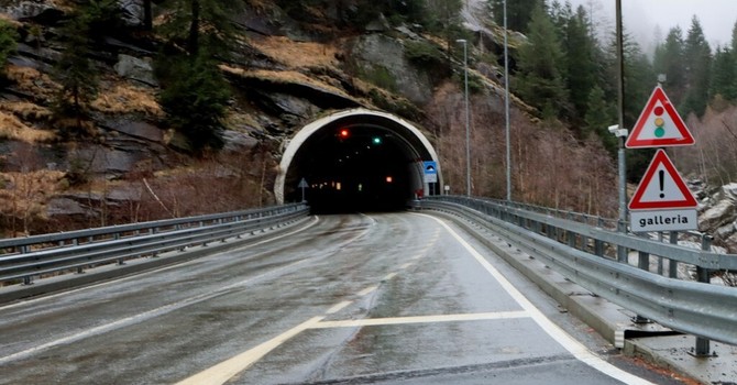 La galleria delle Casse in Formazza