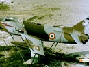 Il Fiat G91 collocato all'aviosuperficie di Masera anni fa Il Fiat G91 collocato all'aviosuperficie di Masera anni fa