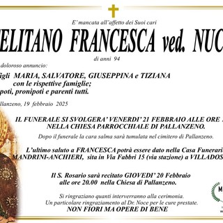 Autelitano Francesca ved. Nucera di anni 94