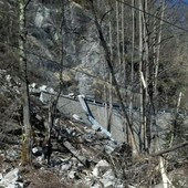 La frana del primo aprile 2018 sulla statale della Valle Vigezzo: travolse un auto, provocando la morte di  due persone