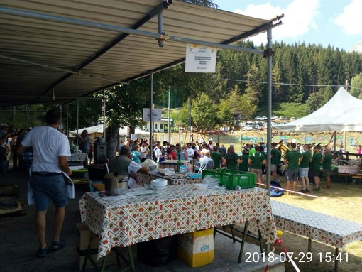 Alla Gomba alpini in festa