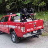 Escursionisti bloccati sopra Isella, salvati con il verricello dei Vigili del Fuoco Escursionisti bloccati sopra Isella, salvati con il verricello dei Vigili del Fuoco