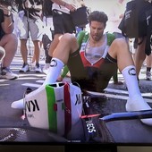 Tour de France, Filippo Ganna chiude secondo nella cronosquadre d'apertura Tour de France, Filippo Ganna chiude secondo nella cronosquadre d'apertura