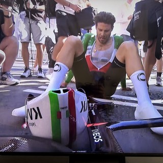 Tour de France, Filippo Ganna chiude secondo nella cronosquadre d'apertura