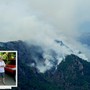L'incendio sulle alture di Premosello e nel riquaro il sindaco Elio Fovanna L'incendio sulle alture di Premosello e nel riquaro il sindaco Elio Fovanna