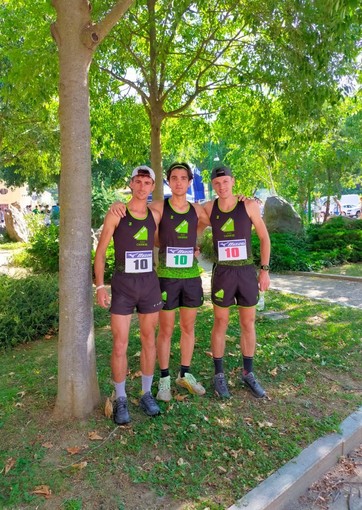 Bene la Caddese al campionato piemontese di corsa in montagna a Rivera di Almese