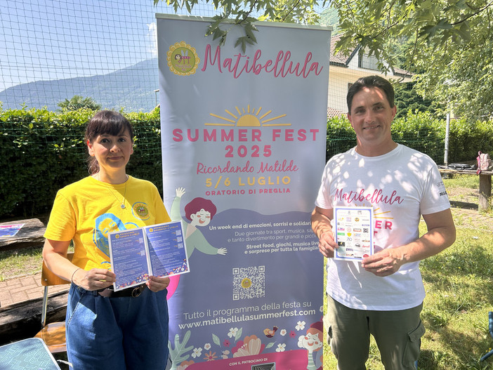 Matibellula Summer Fest: due giorni di festa e solidarietà per ricordare Matilde