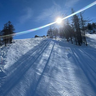 Neve in quota a Domobianca365: apre anche la seggiovia Casalavera