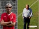 L'allenatore Gianni Lipari e il presidnete Livio Spertino