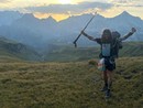 Sul Sentiero Italia, l’impresa di Luca Terenziani è arrivata in Ossola FOTO