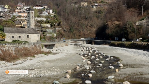 Poco beneficio ai corsi d'acqua dalla piogga di mercoledì