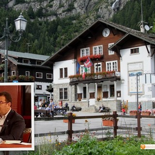 Macugnaga, nel riquadro Stefano Candiani