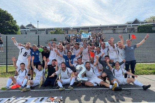 Il Montecrestese in festa per la promozione