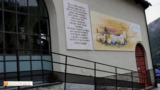 Il museo ricavato nella vecchia stazione della funivia a Goglio Il museo ricavato nella vecchia stazione della funivia a Goglio