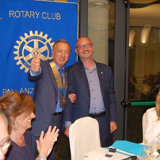 Passaggio di consegne alla guida del club Rotary Pallanza Stresa