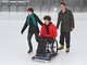 In Ticino può pattinare anche chi è in sedia a rotelle
