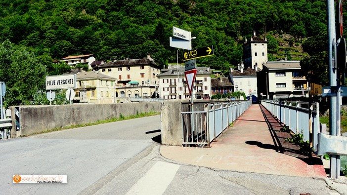 Chiuso per tre giorni il ponte sull'Anza