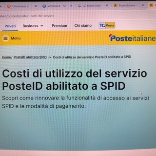 Tra i rincari 2026 anche il ''contributo'' di Poste per lo spid