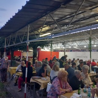 Un momento della serata del luglio 2025  alla Lucciola