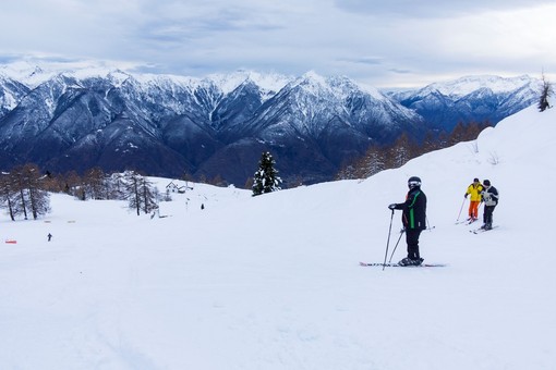 Domobianca, ultimo week end sugli sci