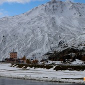 Il passo del Sempione innevato