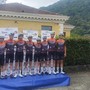 La squadra allievi allievi del Pedale Ossolano ai regionali La squadra allievi allievi del Pedale Ossolano ai regionali