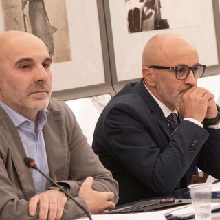 Nella foto da sinistra  i consiglieri Simone Racco e Marco Bossi