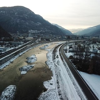 Il Rodano in una immagine tratta dal sito dell'Ufficio Federale dell'ambiente