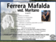 Ferrera Mafalda ved. Maritano di anni 95