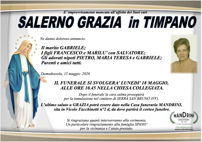 Salerno Grazia in Timpano