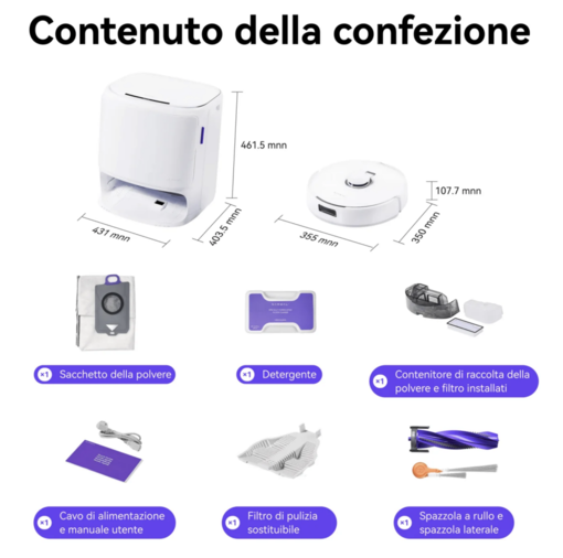 Robot Aspirapolvere e Lavapavimenti: Incontra l'Assistente Intelligente della Casa Moderna